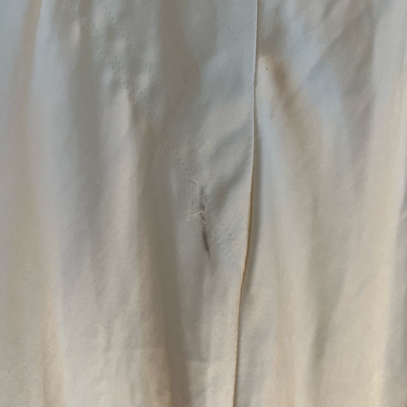 Start of Forever Ivory Satin Halter Mermaid Maxi Dress Small - Picture 8 of 13